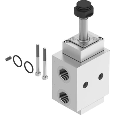 Festo 3/2 NC Monostabiele Pneumatische Klep G1/2 2162l/min 2 - 8bar/2 - 116psi - 4514746