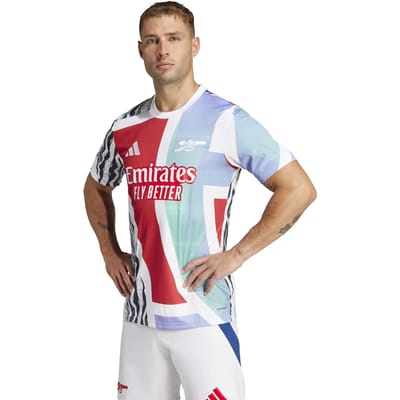 T-shirt Korte Mouw adidas T-shirts Arsenal 24/25 Pre Match 100% matériaux recyclés