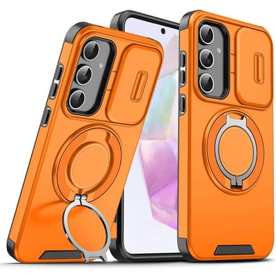 Hoesje Voor Samsung Galaxy S26 S25 S24 S23 S22 S21 Ultra Plus S25 Edge S25FE S24FE Schuif Camera Bescherming Magnetische houder Pantser Hoes Galaxy S24 FE