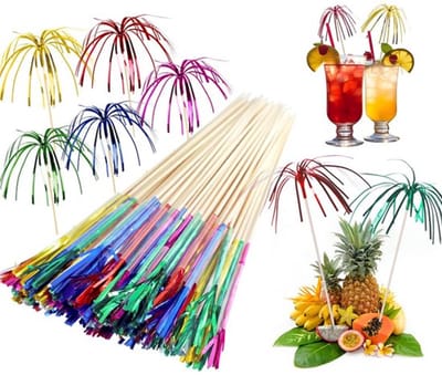 Dailygoods- Cocktailtandenstokers 120 stuks - Decoratieve
