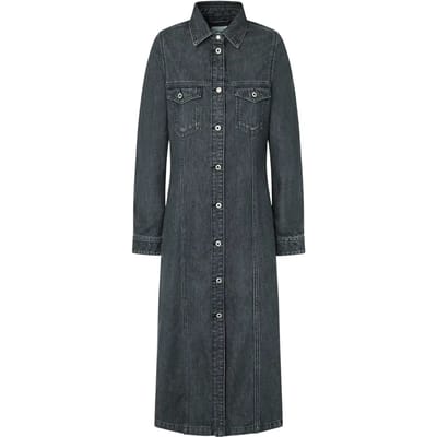 Dames midi overhemdjurk Pepe Jeans