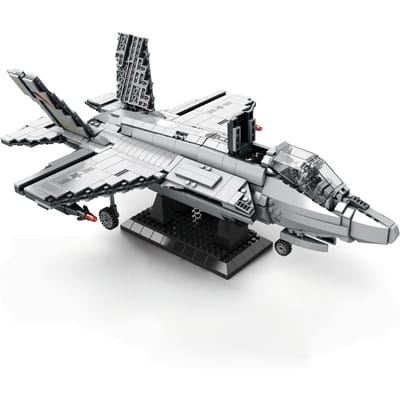 F-35 Hoge Kwaliteit Jager Hoge Kwaliteit Straaljager Hoge Kwaliteit Serie Hoge Kwaliteit Bouw Hoge Kwaliteit Blokken Bouwset Hoge Kwaliteit Moc