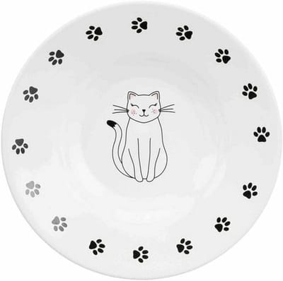 Keramische Voerbak voor Honden en Katten - Zwaar en Omkiepbestendig