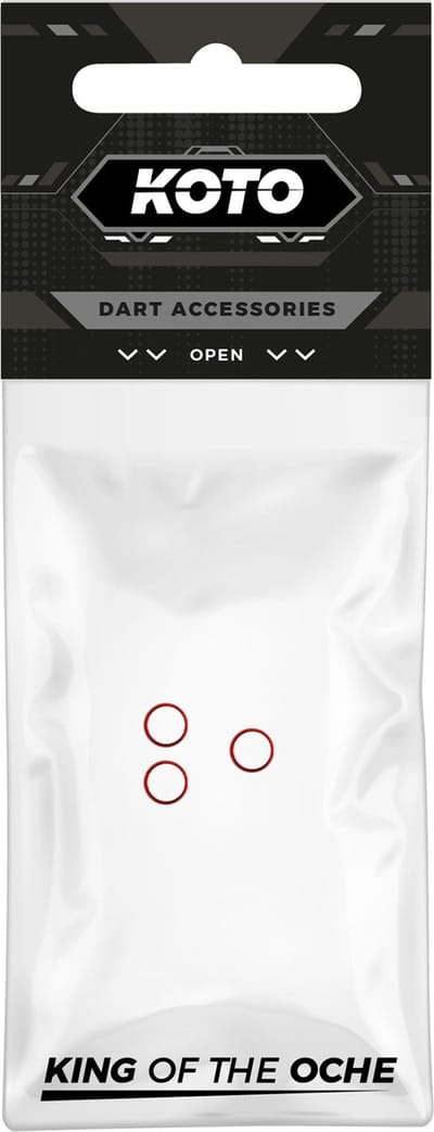 KOTO Aluminium Flight Lock Rings Red