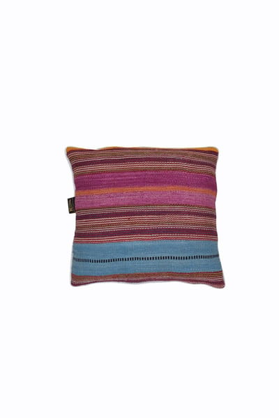 Handgeweven Gestreepte Kilim Kussenhoes