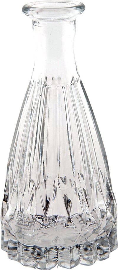 Clayre & Eef Vaas Ø 7x15 cm Glas