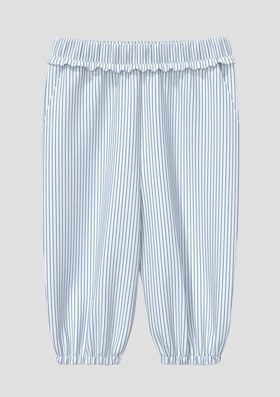 Broek met elastische taille wijde pasvorm met volants voor baby s.Oliver