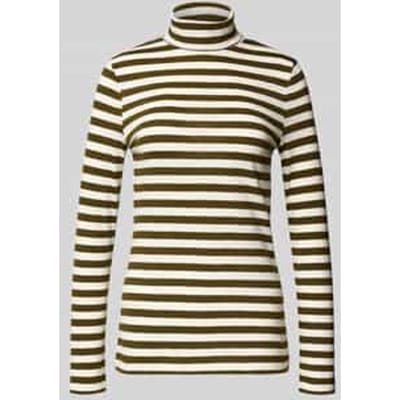 Slim fit shirt met lange mouwen van puur katoen