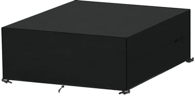 Dailygoods- Beschermhoes Waterdicht - Tuintafel 260x220x80 cm - UV-bescherming - Oxford-stof - Afdekzeil Buiten - Vergrendeling met Touw en Gesp - Tuinmeubelhoes