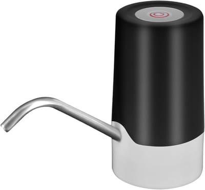 Watertafel pomp - Water spel accessoire - Buiten spelen - Oplaadbaar en draadloos - 1200mAh batterij - Zwart
