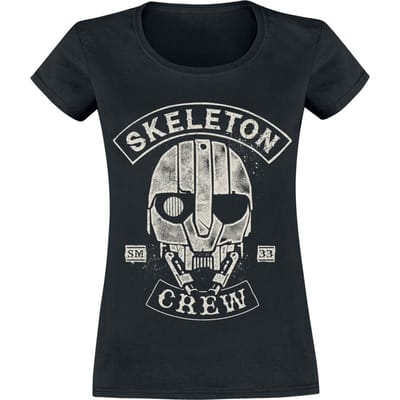 Star Wars - Disney T-shirt - Skeleton Crew - SM-33 Vintage - S tot XXL - voor Vrouwen - zwart