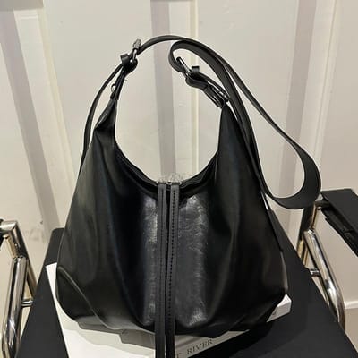 Retro Okseltas voor Dames In Herfst en Winter Nieuwe Luie en Modieuze Koreaanse Versie Draagtas Grote Capaciteit Crossbody Tas voor Dames W3963WW-