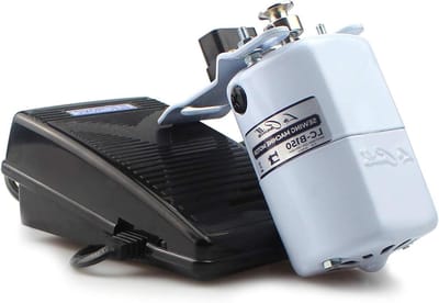 Naaimachine Motor Set - Motor voor Naaimachine - Naaien Versnellen - Universeel Compatibel - 150W 8.000RPM - Wit
