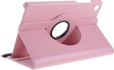Arara Hoes Geschikt voor Samsung Galaxy Tab A7 Lite (8.7 inch) - bookcase - Licht Roze