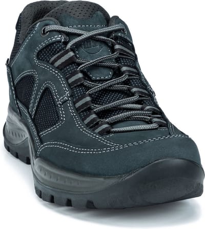 Hanwag Gritstone II GTX Wandelschoen - Dames waterdichte lage wandelschoenen - Navy/Asphalt