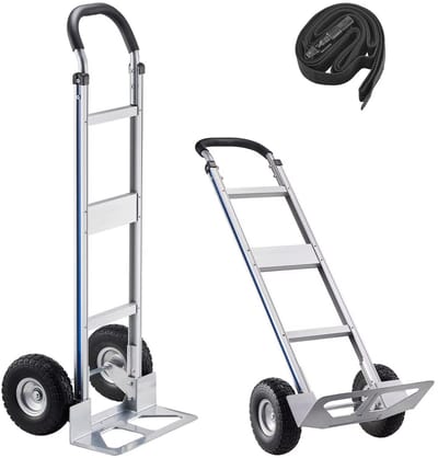 JOYNEXTBUY - Steekwagen - Opvouwbaar - Transportkar - Handtruck - Magazijn Trolley - Transport - Multifunctioneel - Rubber Wielen