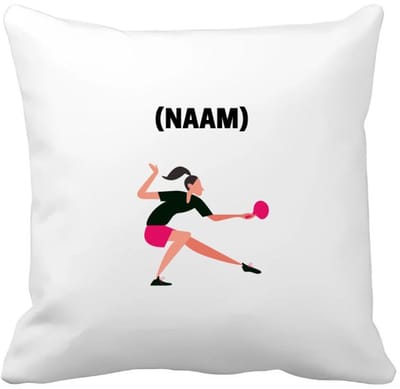Akyol - tafeltennis met eigen naam Kussen hoes - Sport - tafeltennisser - ping pong - 40 bij 40 cm