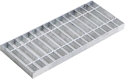 Afvoerrooster Gegalvaniseerd Staal - Riooldeksel Zeef - Water Afvoeren - Zware Constructie - 30mm Gaten - Zilver