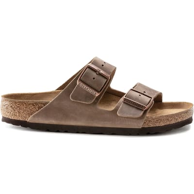 Birkenstock - Arizona Vetleer Tobacco Brown Normaal Voetbed - Maat 47