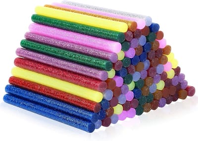 Kleurige Hot Glue Sticks voor Lijmpistool - 100 Stuks - 7mm x 100mm - Multicolor Hechting, Creatief Knutselen, DIY Projecten