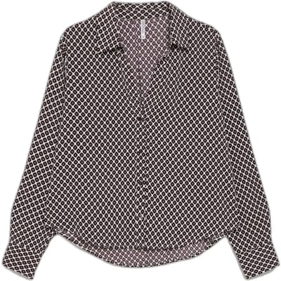 Dameshemd met lange mouwen Moodo Z-KO-4818