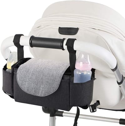 Waterdichte Organizer voor Kinderwagen en Buggy - Universele Luiertas Tas met Opbergvakken