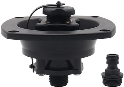 Dailygoods- Waterinlaat met terugslagklep - Veilige waterdruk - Eenvoudige aansluiting - Geschikt voor camper/boot - Ingebouwde waterstopkleppen - Hoge sterkte en precisie