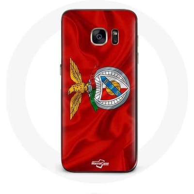 Samsung Galaxy S6 hoesje slb benfica rode achtergrond