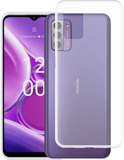 Cazy hoesje geschikt voor Nokia G42 Hoesje Siliconen - Flexibele Case - Transparant