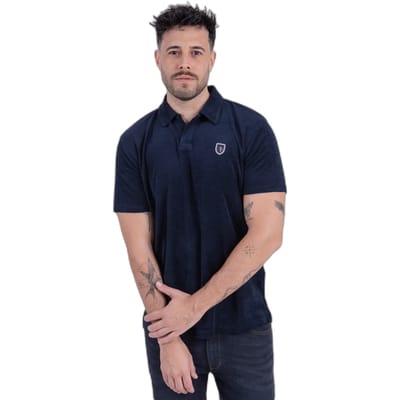 Polo van katoen terry Camberabero