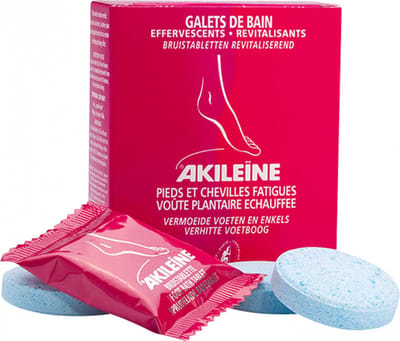 Akileïne Revitaliserende Bruisende Badkiezel 6 Kiezels