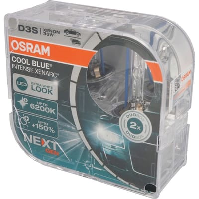 Ams-Osram Xenon lamp OSRAM D3S Cool Blue Intense NextGen 42V/35W, 2 Stuk