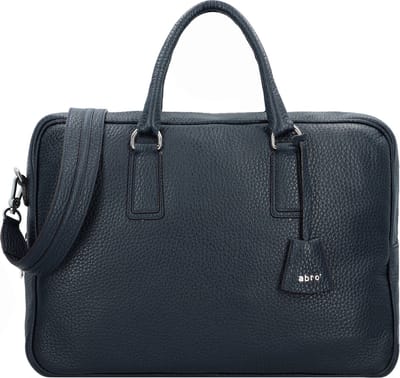 abro Adria Schoudertas Leer 39 cm - Dames - navy