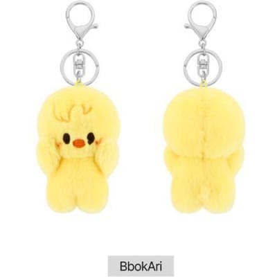 Stray Kids - [dominATE SEOUL] OFFICIEEL MD SKZOO MAGNEET PLUCHEN BABY BbokAri yellow