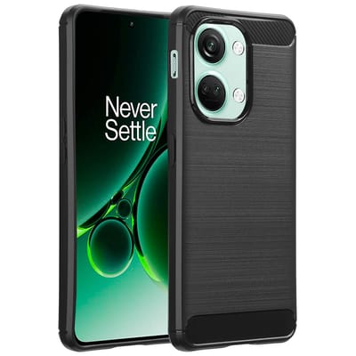 imoshion Hoesje - Geschikt voor OnePlus Nord 3 - Brushed Backcover - Zwart
