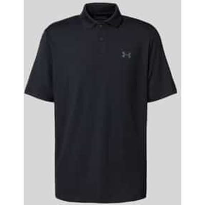 UA Performance 3.0 Polo-Black / / Pitch Gray - Maat S