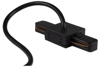 Koppelstuk voor tracklights - 1 fase - Met kabel - Voor ZX rails