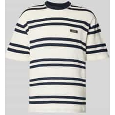 T-shirt met labeldetail