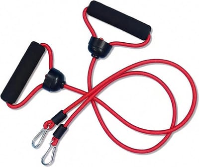 Vibratieplaat met Expander Bands Set van 2 voor Effectieve Fitness en Trainingsoefeningen