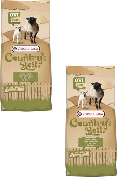 Versele-Laga Country`s Best Ovipel 4 Pellet - Erfdiervoer - 2 x 20 kg
