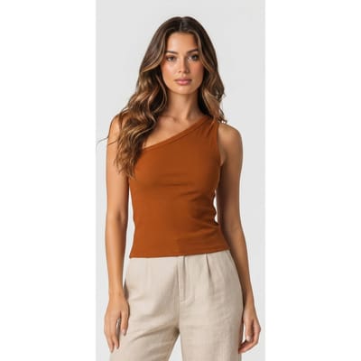 & Other Stories St Ada Tank Top Brown Größe: L | Tanktops Outlet | Damen | Braun