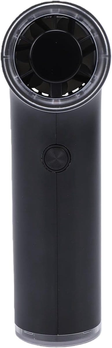 Draagbare Handventilator - Persoonlijke Koeler - Zomerse Afkoeling - Krachtige Luchtstroom - 3000 mAh Batterij - Zwart