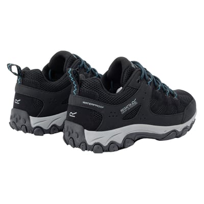 Regatta Dames/Dames Edgepoint IV Laag Loopschoenen (Zwart/stormblauw)