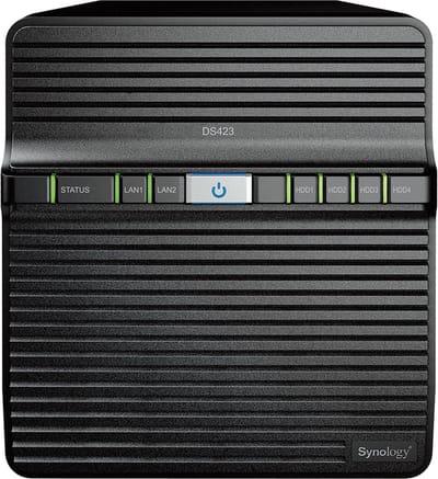 Synology DS423 - NAS - RAID - Western Digital RED 32TB (4x 8TB)