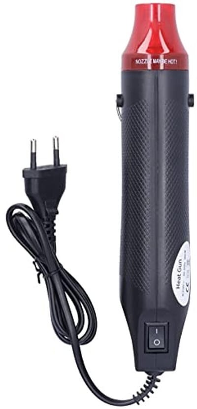 Allecto - Mini Hot Air Gun - Handheld Verwarmer - Voor DIY Projecten - Tot 200°C - Compact en Lichtgewicht - Ideaal voor Hobbyisten - 300W