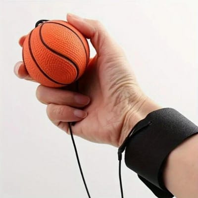 1 pièce Caoutchouc Créatif Demi-Volée Drôle Fournitures pour Animaux de Compagnie avec Corde Élastique pour Exercice du Poignet Petite Balle Adaptée pour Jeu Extérieur Fête Entraînement pour Animaux de Compagnie