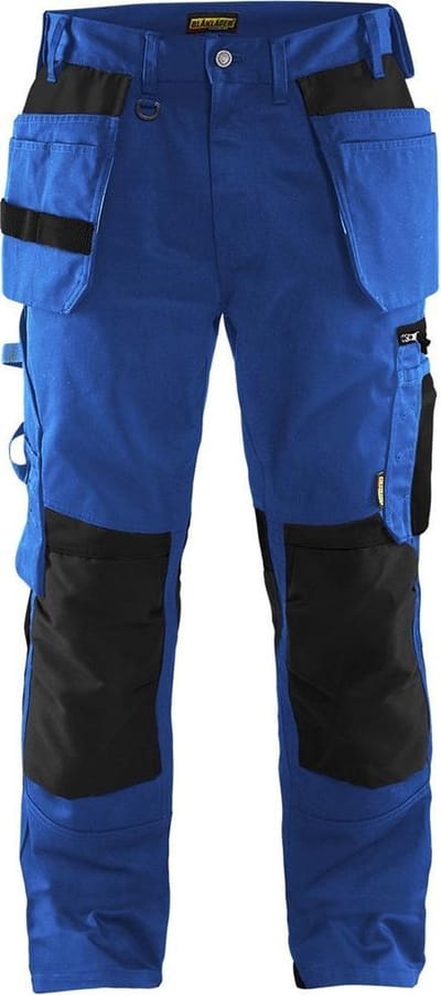 Blaklader Werkbroek met spijkerzakken 1555-1860 - Korenblauw/Zwart - C146