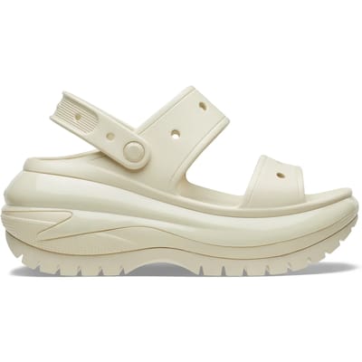 Crocs Classic Mega Crush Sandalen Beige EU 38-39