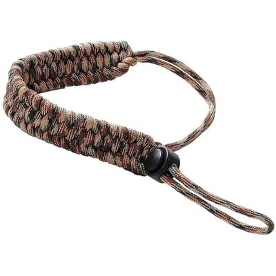 20 Couleurs au Choix Cordon Paracorde 550 Tressé Dragonne de Poignet Réglable pour Appareil Photo Bracelet Conçu Pour Appareils Photo Jumelles et Autres Objets Apparence Élégante
