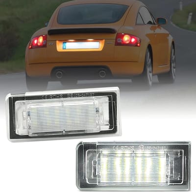 LED Kentekenplaatverlichting - Nummerplaatverlichting Auto - Verlichting Auto - Geen Foutmeldingen - 2 stuks - Wit